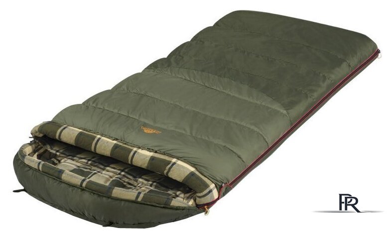 Спальный мешок AlexikA Tundra Plus XL 230 (правая молния, оливковый) - Изображение №1 — Интернет-магазин ПроЗаказ