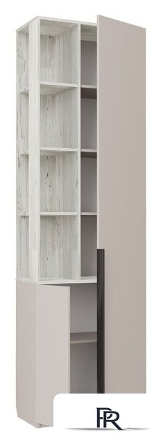 Шкаф-пенал Аквилон Чарли №5.2 правый (кашемир/винтерберг) - Изображение №3 — Интернет-магазин ПроЗаказ