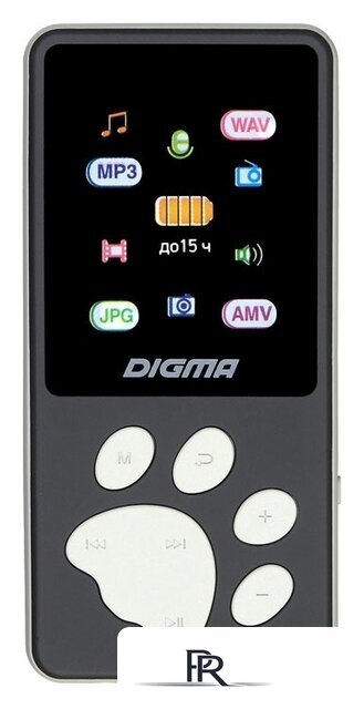 Плеер MP3 Digma S4 8GB (черный/серый) - Изображение №1 — Интернет-магазин ПроЗаказ