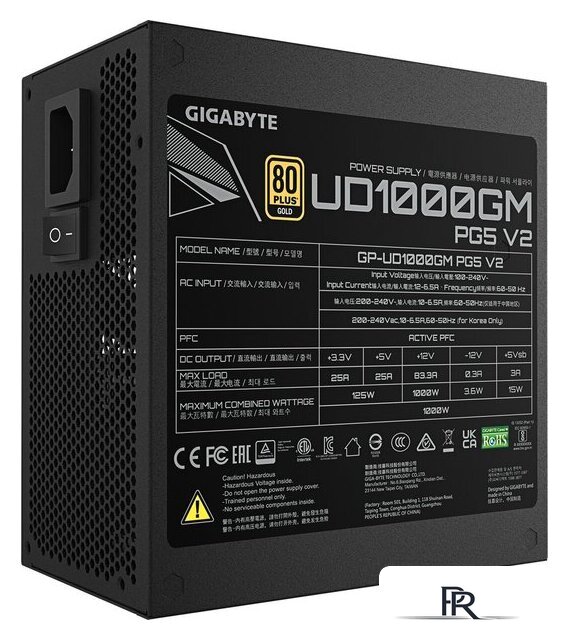 Блок питания Gigabyte UD1000GM PG5 V2 - Изображение №5 — Интернет-магазин ПроЗаказ