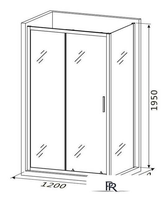 Душевой уголок Roxen Caspia 55060-120 120х80 - Изображение №14 — Интернет-магазин ПроЗаказ