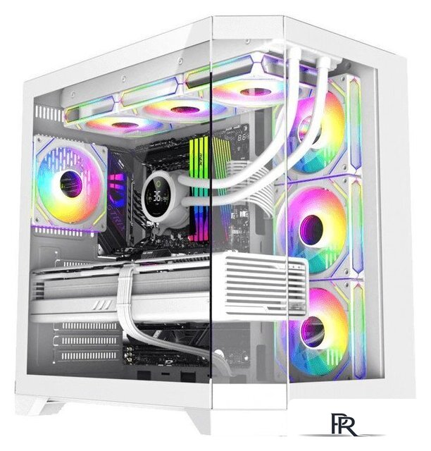 Корпус GameMax Hype-A (белый) - Изображение №1 — Интернет-магазин ПроЗаказ