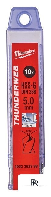 Набор сверл Milwaukee 4932352388 (10 предметов) - Изображение №1 — Интернет-магазин ПроЗаказ