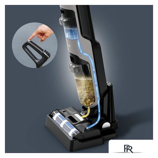 Вертикальный моющий пылесос Tefal X-Clean 4 GF5035F0 - Изображение №16 — Интернет-магазин ПроЗаказ