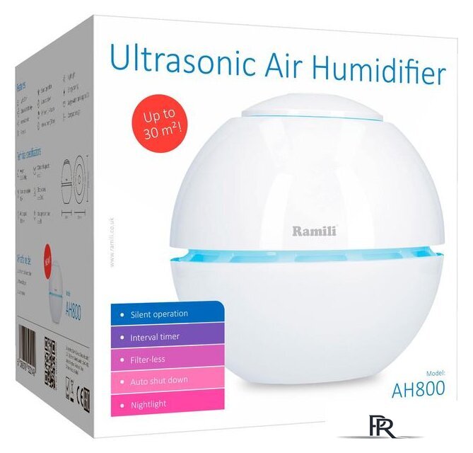 Увлажнитель воздуха Ramili Baby AH800 - Изображение №4 — Интернет-магазин ПроЗаказ