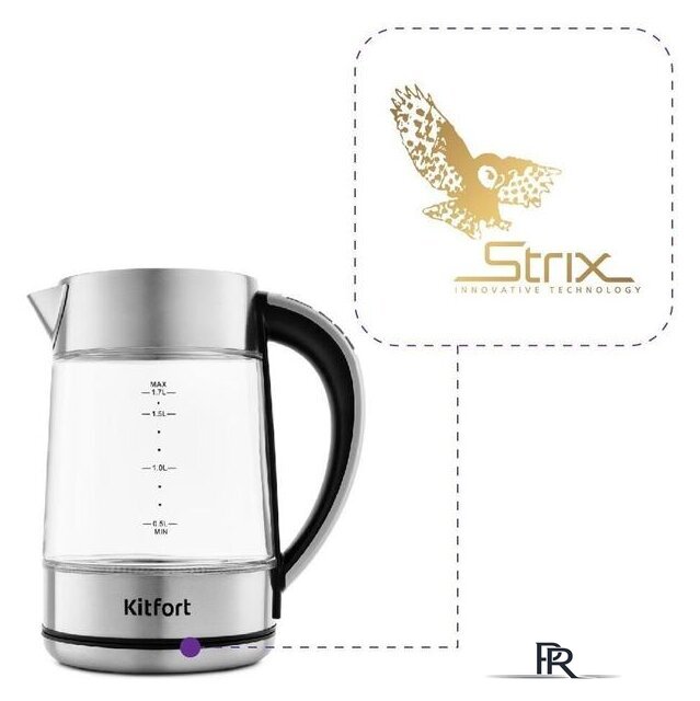 Электрический чайник Kitfort KT-690 - Изображение №3 — Интернет-магазин ПроЗаказ