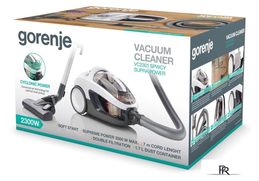 Пылесос Gorenje VC2301SPWCY - Изображение №6 — Интернет-магазин ПроЗаказ