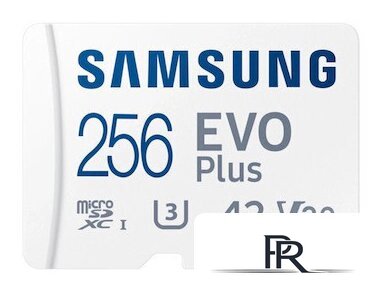 Карта памяти Samsung EVO Plus 2024 microSDXC 256GB (с адаптером) - Изображение №1 — Интернет-магазин ПроЗаказ