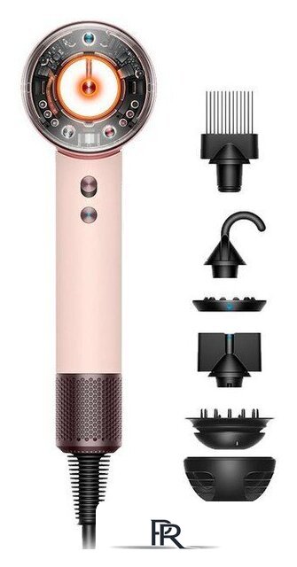 Фен Dyson HD16 Supersonic Nural Curly+Coily (евровилка, керамический розовый/розовое золото) - Изображение №1 — Интернет-магазин ПроЗаказ