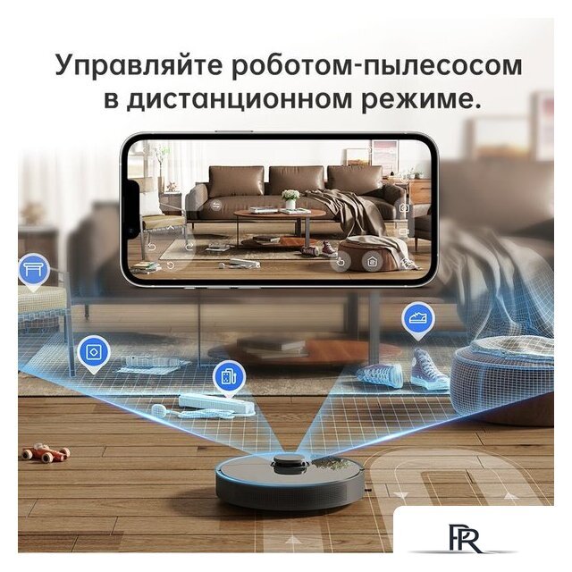 Робот-пылесос Dreame Bot D10s Plus (международная версия, черный) - Изображение №4 — Интернет-магазин ПроЗаказ