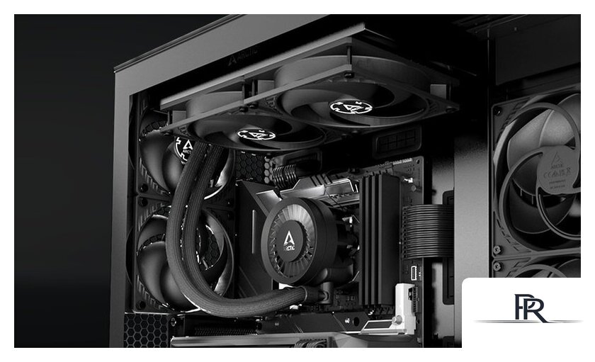 Система жидкостного охлаждения для процессора Arctic Liquid Freezer III 280 Black ACFRE00135A - Изображение №9 — Интернет-магазин ПроЗаказ