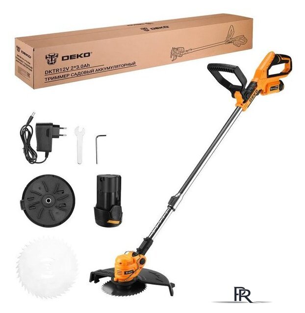 Триммер Deko DKTR12V 063-4238-1 (с 2-мя АКБ 3 Ah) - Изображение №1 — Интернет-магазин ПроЗаказ