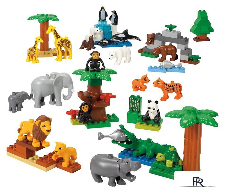 Набор деталей LEGO Education 45012 Дикие животные - Изображение №3 — Интернет-магазин ПроЗаказ