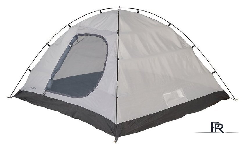 Треккинговая палатка Jungle Camp Dallas 3 (зеленый) - Изображение №4 — Интернет-магазин ПроЗаказ