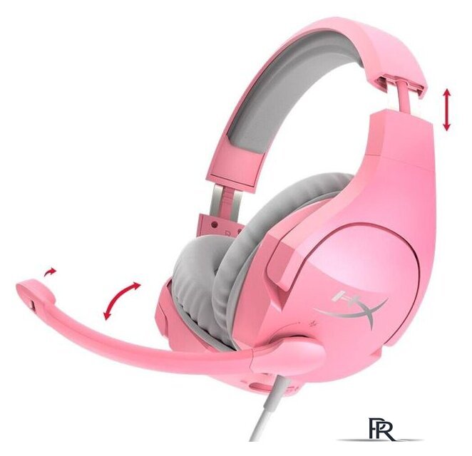 Наушники HyperX Cloud Stinger (розовый) - Изображение №4 — Интернет-магазин ПроЗаказ