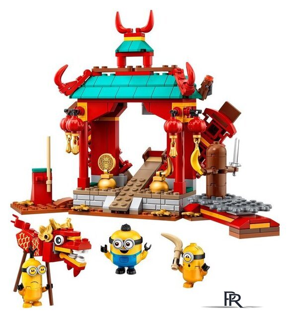Конструктор LEGO Minions 75550 Миньоны бойцы кунг-фу - Изображение №3 — Интернет-магазин ПроЗаказ