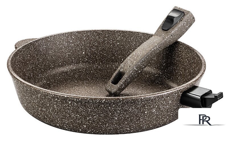 Сковорода Elan Gallery Гармония вкуса 120346 (коричневый опал) - Изображение №2 — Интернет-магазин ПроЗаказ