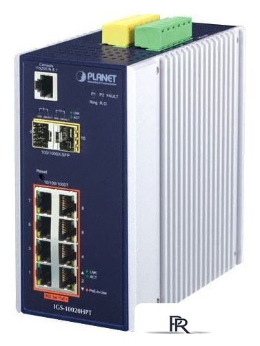 Управляемый коммутатор 2-го уровня PLANET IGS-10020HPT - Изображение №1 — Интернет-магазин ПроЗаказ