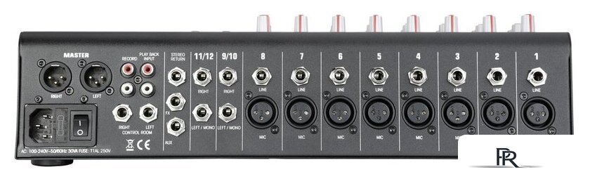 Микшерный пульт Audiophony MPX12 - Изображение №4 — Интернет-магазин ПроЗаказ