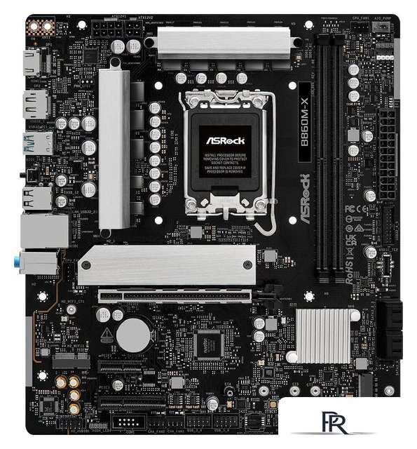 Материнская плата ASRock B860M-X - Изображение №1 — Интернет-магазин ПроЗаказ