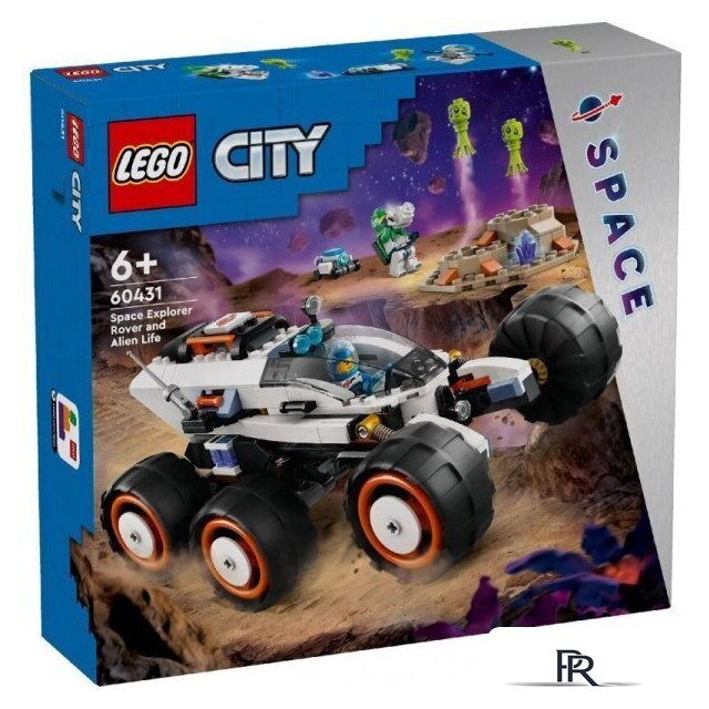Конструктор LEGO City 60431 Марсоход и инопланетная жизнь - Изображение №1 — Интернет-магазин ПроЗаказ