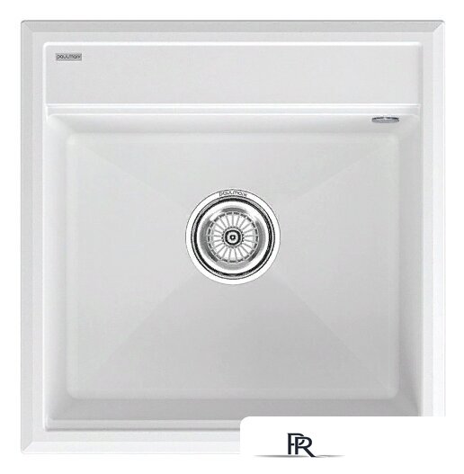 Кухонная мойка Paulmark Stepia-500 PM115051-WH (белый) - Изображение №1 — Интернет-магазин ПроЗаказ