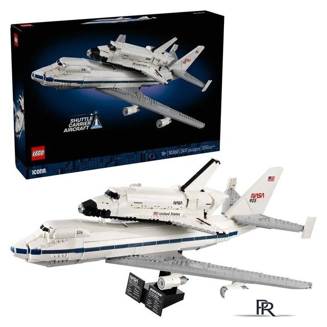Конструктор LEGO Icons 10360 Самолет-носитель и Шаттл - Изображение №1 — Интернет-магазин ПроЗаказ
