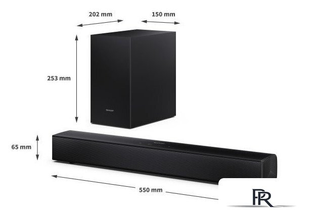 Саундбар Sharp HT-SBW121 - Изображение №12 — Интернет-магазин ПроЗаказ