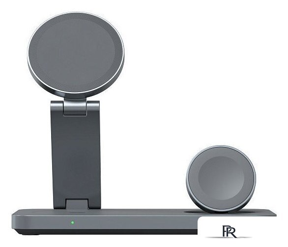 Беспроводное зарядное Magssory Yoga 3 в 1 Charging Station для Samsung Qi2 WCH017m (темно-серый) - Изображение №2 — Интернет-магазин ПроЗаказ