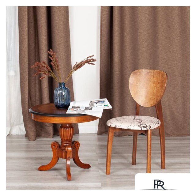 Стул TetChair Diamante мягкое сиденье (коричневый/крекс бежевый) - Изображение №11 — Интернет-магазин ПроЗаказ