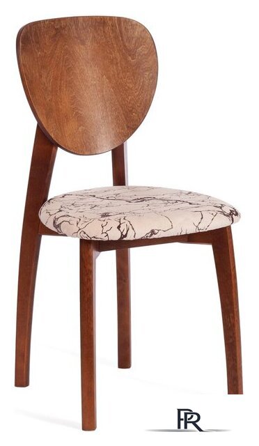 Стул TetChair Diamante мягкое сиденье (коричневый/крекс бежевый) - Изображение №1 — Интернет-магазин ПроЗаказ