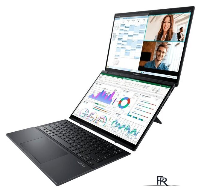 Рабочая станция ASUS Zenbook 14 Duo OLED UX8406MA-QL056W - Изображение №5 — Интернет-магазин ПроЗаказ