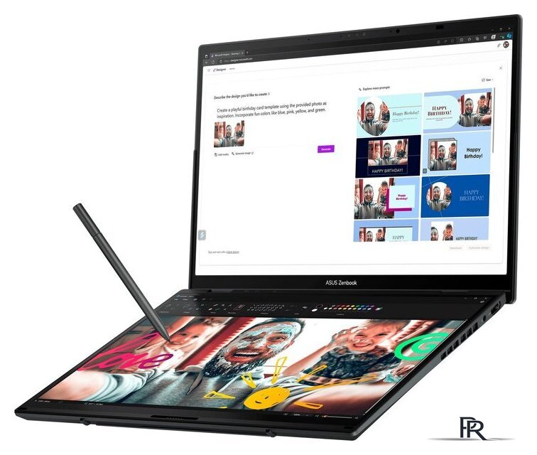 Рабочая станция ASUS Zenbook 14 Duo OLED UX8406MA-QL056W - Изображение №6 — Интернет-магазин ПроЗаказ