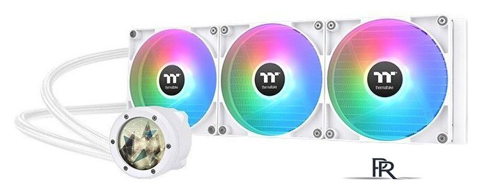 Система жидкостного охлаждения для процессора Thermaltake TH420 V2 Ultra ARGB Snow Edition CL-W407-PL14SW-A - Изображение №1 — Интернет-магазин ПроЗаказ