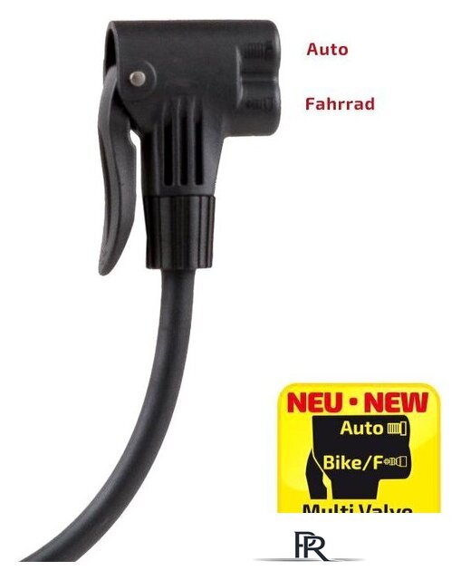 Насос ножной велосипедный Heyner PedalMax PRO (красный) - Изображение №4 — Интернет-магазин ПроЗаказ