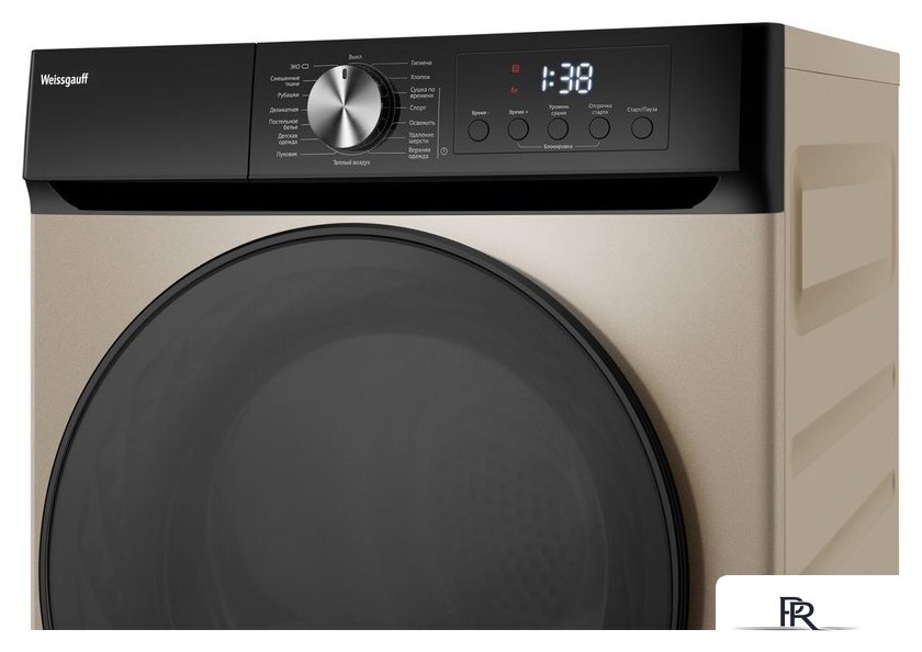 Сушильная машина Weissgauff WD 6010 Heat Pump Champagne - Изображение №7 — Интернет-магазин ПроЗаказ