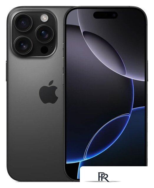 Телефон Apple iPhone 16 Pro Dual SIM 128GB (черный титан) - Изображение №1 — Интернет-магазин ПроЗаказ