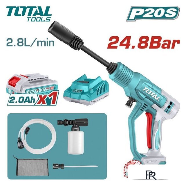 Мойка высокого давления Total TPWLI20362 (с 1-им АКБ) - Изображение №1 — Интернет-магазин ПроЗаказ