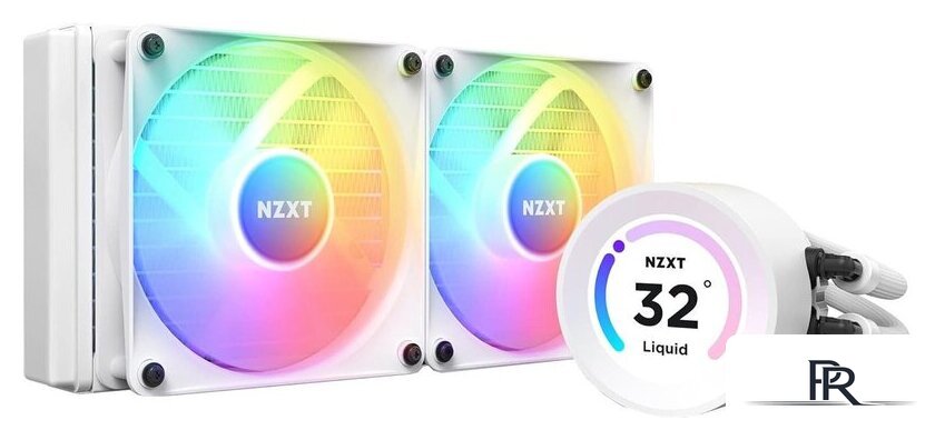 Система жидкостного охлаждения для процессора NZXT Kraken Elite 240 RGB RL-KR24E-W1 - Изображение №1 — Интернет-магазин ПроЗаказ