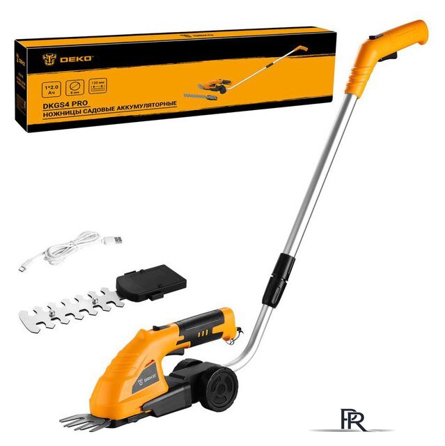 Кусторез + ножницы Deko DKGS4 Pro 063-4471 (с АКБ) - Изображение №1 — Интернет-магазин ПроЗаказ