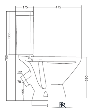 Унитаз напольный Santek Лига [WH302141] - Изображение №4 — Интернет-магазин ПроЗаказ