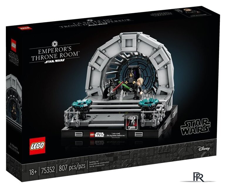 Конструктор LEGO Star Wars 75352 Диорама: Тронный зал Императора - Изображение №1 — Интернет-магазин ПроЗаказ