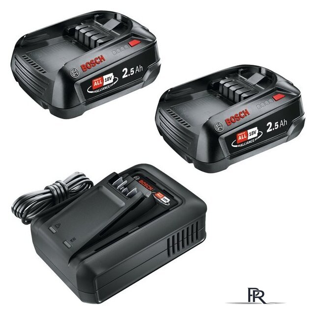 Аккумулятор с зарядным устройством Bosch 1600A031T5 (18В/2x2.5 Ah + 18В) - Изображение №1 — Интернет-магазин ПроЗаказ