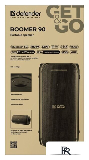 Беспроводная колонка Defender Boomer 90 - Изображение №10 — Интернет-магазин ПроЗаказ