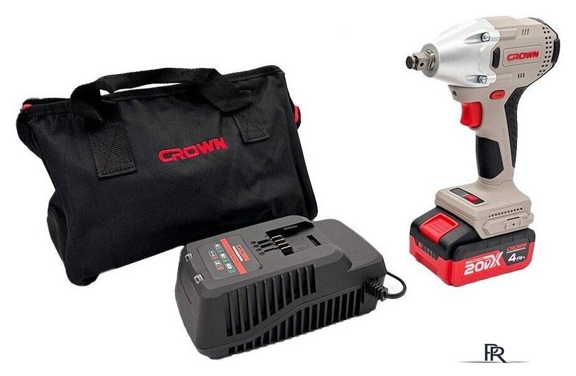 Гайковерт Crown CT22046HX-4S TB (с 1-им АКБ) - Изображение №2 — Интернет-магазин ПроЗаказ