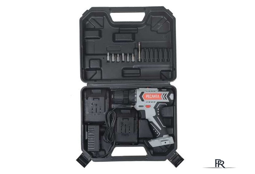 Дрель-шуруповерт Ресанта ДА-50Л2-18А (с 2-мя АКБ, кейс) - Изображение №6 — Интернет-магазин ПроЗаказ