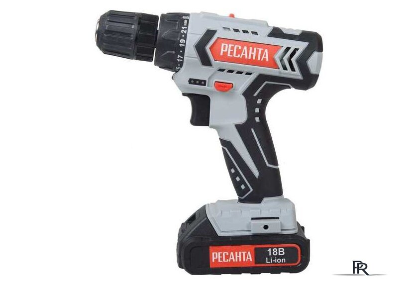 Дрель-шуруповерт Ресанта ДА-50Л2-18А (с 2-мя АКБ, кейс) - Изображение №2 — Интернет-магазин ПроЗаказ