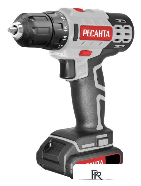 Дрель-шуруповерт Ресанта ДА-50Л2-18А (с 2-мя АКБ, кейс) - Изображение №1 — Интернет-магазин ПроЗаказ