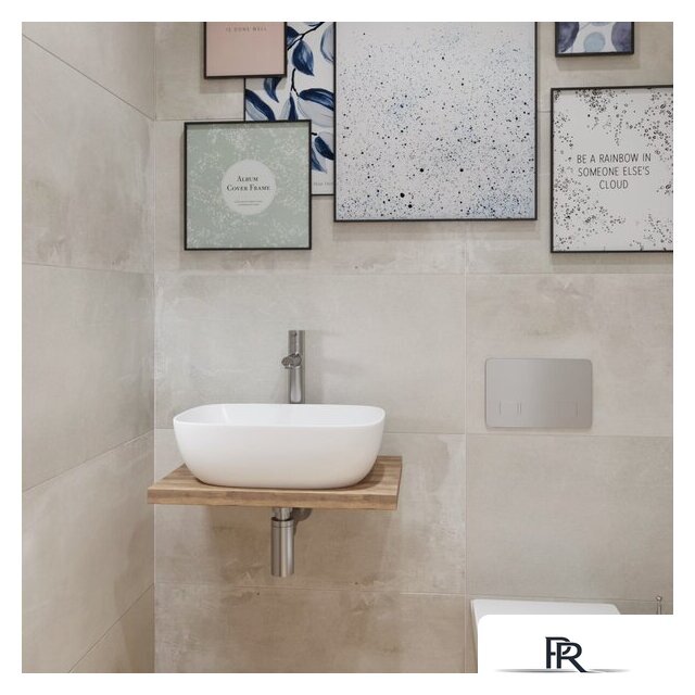 Умывальник Lauter 21493A + клапан 21190W + сифон 21635W (белый матовый) - Изображение №6 — Интернет-магазин ПроЗаказ