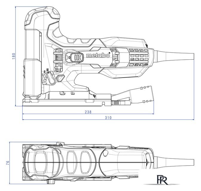 Электролобзик Metabo STE 100 Quick - Изображение №3 — Интернет-магазин ПроЗаказ
